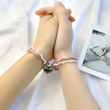 Load image into Gallery viewer, 2pcs Magnetic Wishing Stone Couples BFF Bracelet Chain
