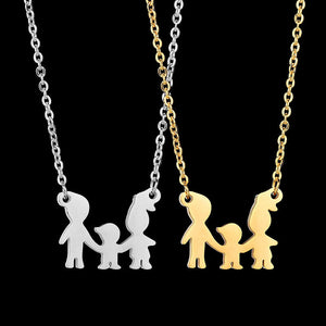 Halskette mit Namen für Papa, Mutter, Kind, Familie, Persönlichkeit, Gravur