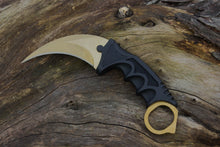 Load image into Gallery viewer, CSGO Karambit Combat Knife Fixed Blade Hawkbill Neck Doppler NEW
