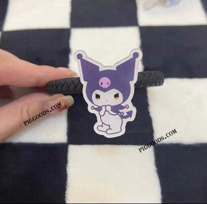 Kitty Cinnamoroll Kuromi USB Cargador Iluminación Pulsera