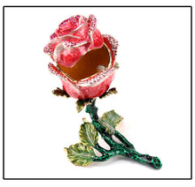 Laden Sie das Bild in den Galerie-Viewer, Erstaunliche Schmuck-Geschenkbox aus rosafarbenem Metall
