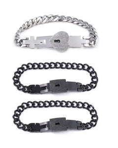 3BFFs Lock Each Others Bracelets