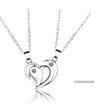 Load image into Gallery viewer, Glossy Love Couple Necklace A Pair of Magnetite Necklaces
