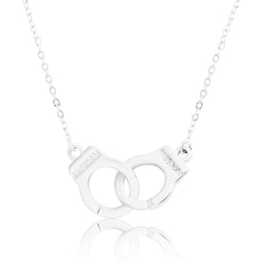 Friendship and Love Personality Handcuffs Necklace