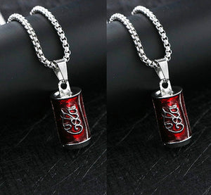 Cola Pepsi Halskette