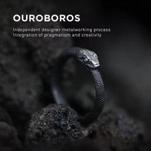 Laden Sie das Bild in den Galerie-Viewer, Ouroboros Ring Verstellbarer Schlangenring
