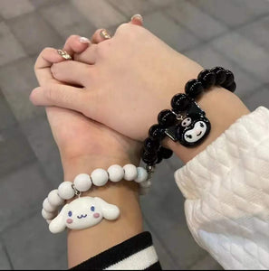 2 Best Friend Sanrio Handy-Ladegerät, magnetisches Armband, Ladekabel, Armband