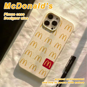 Niedliche Handyhülle im Mcdonald's-Stil für das iPhone