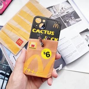 Cactus Jack Mcdonald's Handyhülle für iPhone