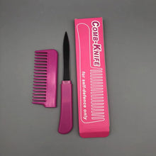 Load image into Gallery viewer, Comb Brush Knife Hidden Knife Self Defense For Women Gift For Besties
