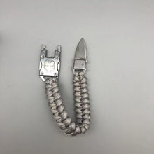 Load image into Gallery viewer, Outdoor Self-Help Self-Defense Hidden Bracelet Knife Iron Man Pattern
