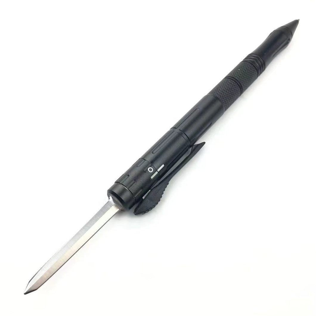Selbstverteidigungsstift, beschreibbarer, versteckter OTF-Messer-Geschenkstift