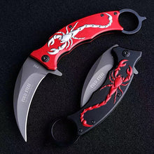Load image into Gallery viewer, 3D Scorpion Folding Claw Knife Tactical Outdoor Camping Survival Tool
