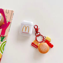 Load image into Gallery viewer, McDonald Airpod Case Hamburger McCafe Airpod Case
