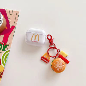 McDonald Airpod-Hülle Hamburger McCafe Airpod-Hülle