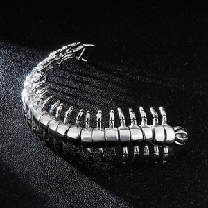 Scolopendra Centipede Steel Bracelet