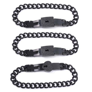 3BFFs Lock Each Others Bracelets