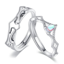 Load image into Gallery viewer, 2pcs/set Princess and knight Rings For Couples
