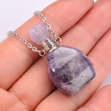 Load image into Gallery viewer, Fashion Natural Stone Necklace for Perfume Pendant
