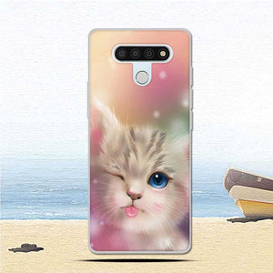 For LG Stylo 6 Case Cartoon Patined