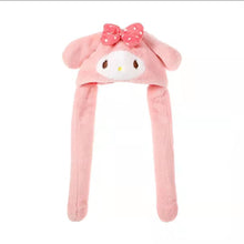 Load image into Gallery viewer, Sanrio Moving My Melody Lighting Ears Winter Hat For Kids Teens
