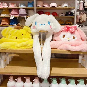 Sanrio Moving My Melody Lighting Ears Winter Hat For Kids Teens