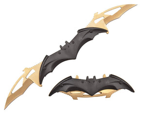 Batman Knife Twin 2 Blade Folding Knife