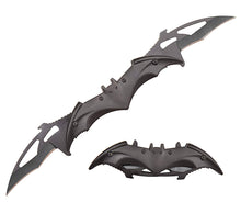 Load image into Gallery viewer, Batman Knife Twin 2 Blade Folding Knife
