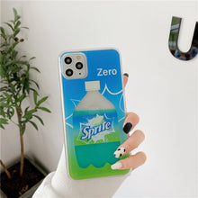Load image into Gallery viewer, Liquid Creative Drink phone case For iphone
