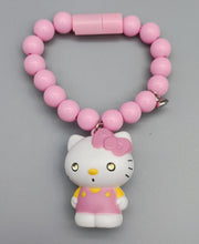 Load image into Gallery viewer, Lighting Hello Kitty Say &quot;I Love You&quot; Phone Charger Bracelet Charger Cable Magnetic Bracelet
