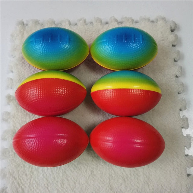 6PCS Anti Stress Relief Ball Squeeze Ball Weiches Gummi
