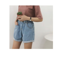 Load image into Gallery viewer, Summer High Waist Denim Shorts Loose Fashion Jeans
