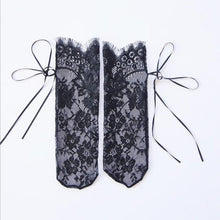 Load image into Gallery viewer, Sexy Lace Floral Transparent Socks
