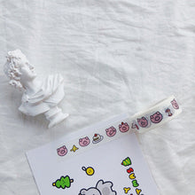Load image into Gallery viewer, Cartoon Cute Bear Washi Tapes School Tools
