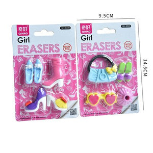 Creative  cute space doll rabbit aircraft Kitchenware Toiletries toys Eraser