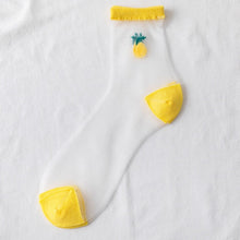 Load image into Gallery viewer, Creative Harajuku New Product Crystal Silk Tide Socks
