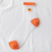 Laden Sie das Bild in den Galerie-Viewer, Kreative Harajuku Neues Produkt Crystal Silk Tide Socken

