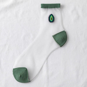Kreative Harajuku Neues Produkt Crystal Silk Tide Socken