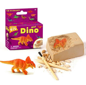 DIG Kinder Kreativität Bergbau Tier Innovation Puzzle Spielzeug