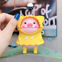 Load image into Gallery viewer, Luxury 3D Cute Pig Boba Milk tea AirPods 1 2 pro
