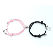 Load image into Gallery viewer, 2pcs Magnetic Attract Each Other Creative Personality Couple BFF Bracelet Chain
