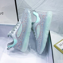 Cargar imagen en el visor de la galería, 2020 Flats Platform Fly Weave zapatos de mujer luminosos cómodos zapatos blancos claros
