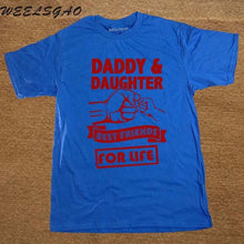 Laden Sie das Bild in den Galerie-Viewer, Papa und Tochter beste Freunde fürs Leben Vatertagsgeschenk T-Shirts
