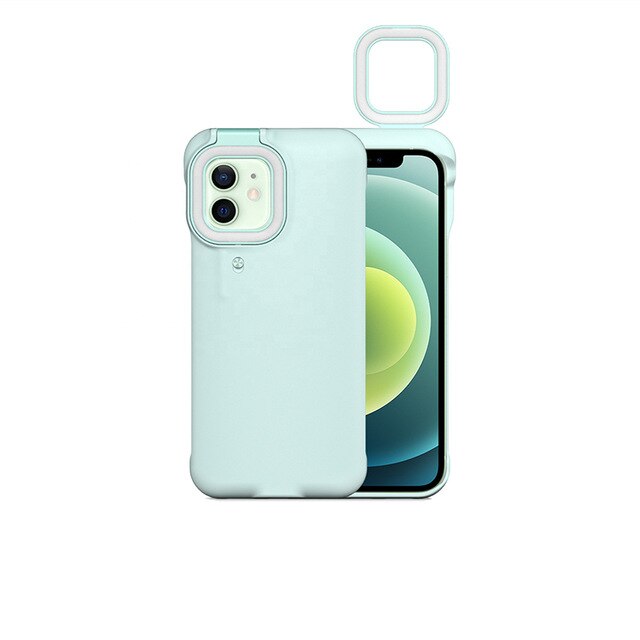 Fill Light Selfie Beauty Ring Flash Handyhülle stabile Schale perfekt für iPhone HuaWei