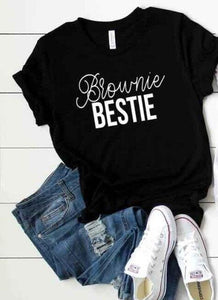 Stay True Brownie Bestie Blondie Bestie Best Friend Camisetas a juego
