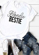 Load image into Gallery viewer, Stay True Brownie Bestie Blondie Bestie Best Friend Shirts Matching T Shirts
