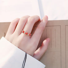 Load image into Gallery viewer, Adjustable Ring Jewelry Strawberry Ring
