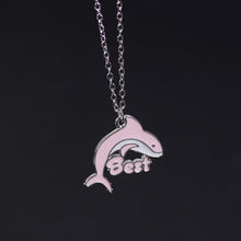 Load image into Gallery viewer, 2pcs Cute Animal Little Dolphin Pendant Best Friend Necklace
