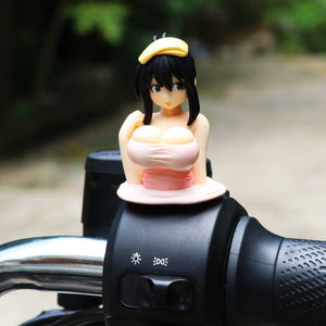Sexy Mädchen Brust schütteln schöne Mädchen Puppe Auto Ornament Anime Modell